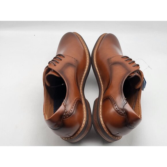 Nunn Bush Brown Leather Oxford Mens Dress Shoes W/Comfort Gel‎ Sole 10.5M - Picture 5 of 10